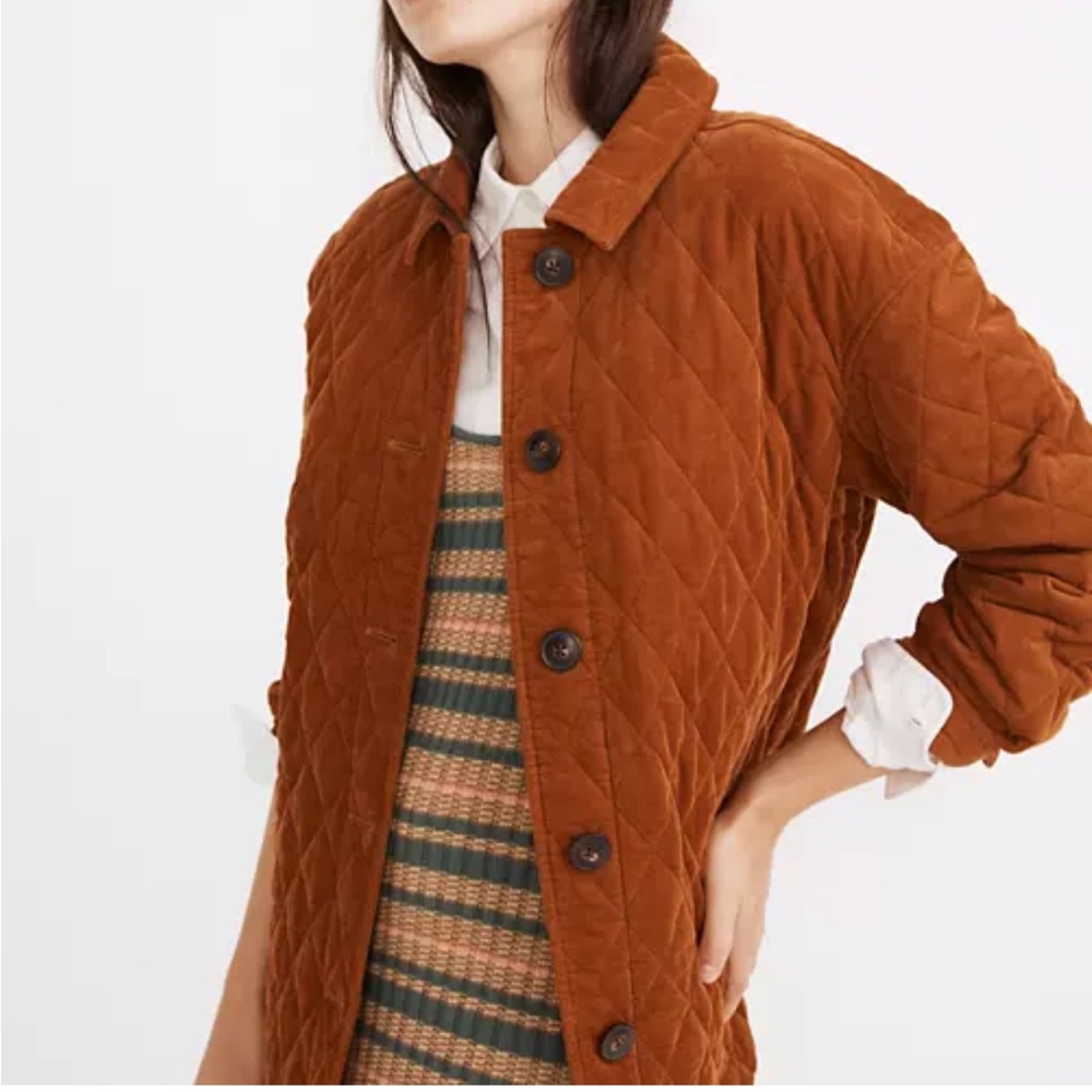Quilted Corduroy Walton Shirt-Jacket